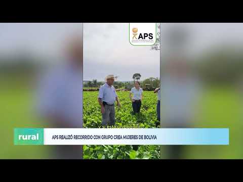 Asociación de Productores de Soja recibió a mujeres del CREA de Bolivia