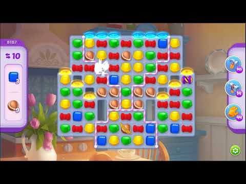 Homescapes Level 8187 - NO BOOSTERS 🏠 | SKILLGAMING ✔️