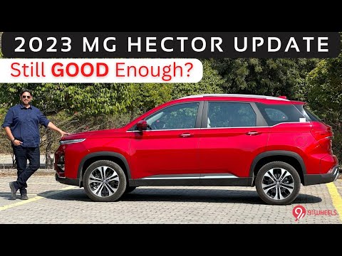 We drive the 2023 MG Hector Petrol CVT Automatic || First Drive Review