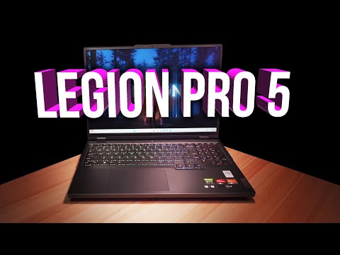 video - Lenovo Legion Pro 5, Ryzen 7-7745HX, RTX 4060, 16 GB DDR5-5200, 1 TB SSD, QHD+ 165 hz 300 nits