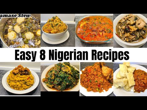 Easy 7 Different Nigerian Meal Recipes For Every Occasion (2025 Edition)