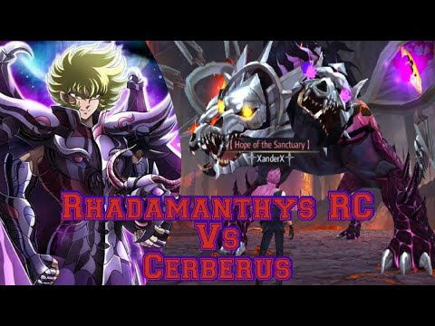 RHADAMANTHYS REPAIR CLOTH Vs CERBERUS | Saint Seiya: Awakening - Legion Boss