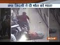 CCTV: RPF jawan rescues woman dragged by train in Mumbai