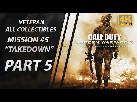 COD: Modern Warfare 2 Remastered | Veteran/All Collectibles | Part 5 "Takedown"