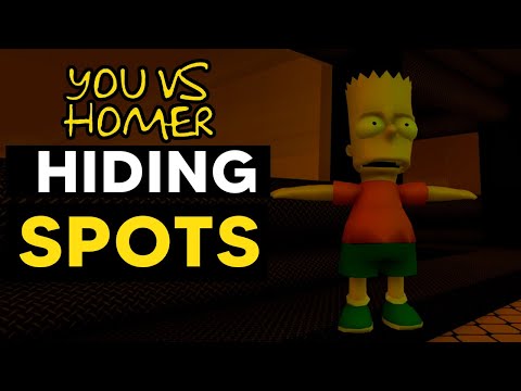 You Vs Homer Roblox - Hiding Spots - ALL You Vs Homer Hiding Spots