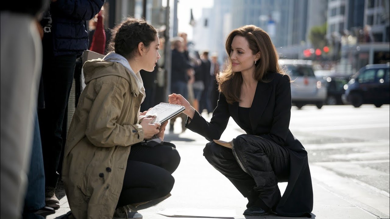 Angelina Jolie: Offering a Life-Changing Opportunity to a Homeless Woman