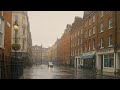 ️LONDON Autumn Morning Walk Heavy Rain In Marylebone