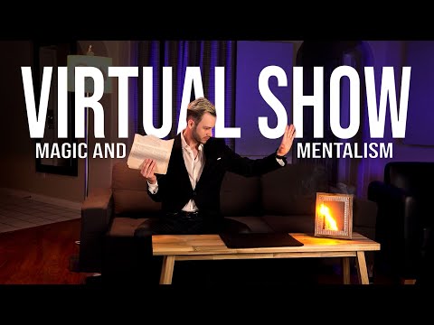 Virtual Zoom Magic Show - Spencer Grey