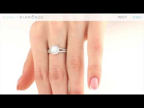 Diamond Ring PD571: 0.95ct - PurelyDiamonds