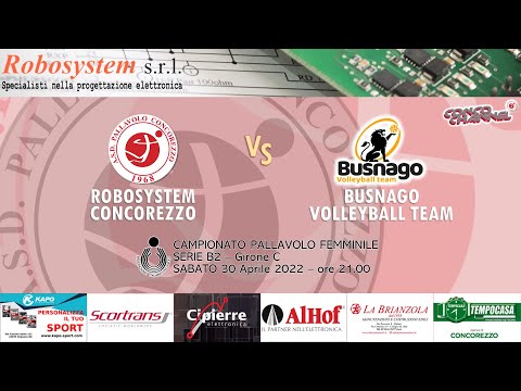 ROBOSYSTEM CONCOREZZO 🆚 Busnago Volleyball Team