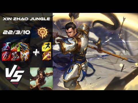 JUNGLE Xin Zhao vs Nidalee - EU Grandmaster Patch 14.14