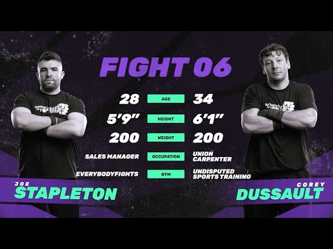 Joe Stapleton vs Corey Dussault - Rock 'N Rumble XIV - Haymakers for Hope