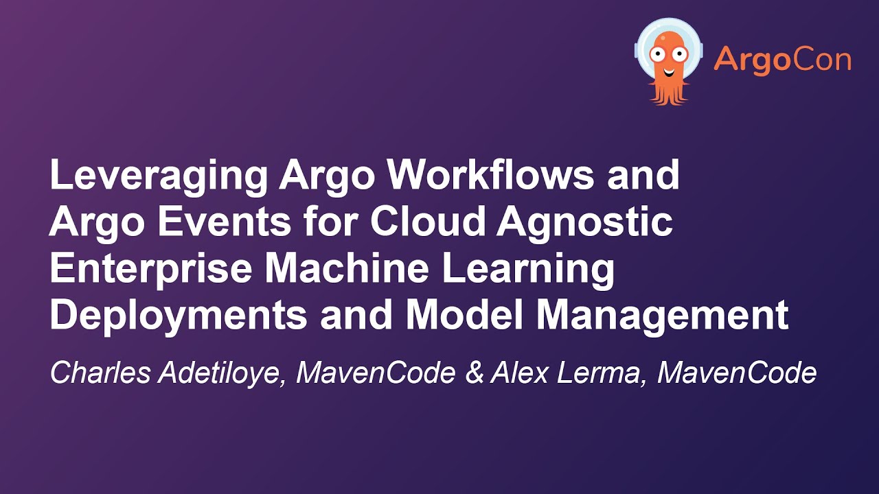 Leveraging Argo Workflows and Argo Events for Cloud ... - YouTube