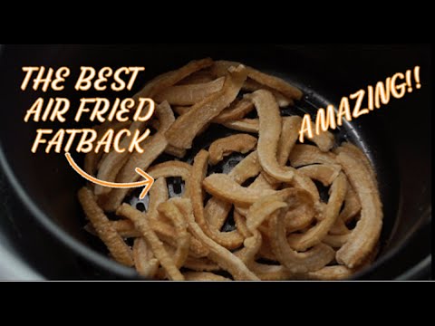 The Best Air Fried Fatback | SOUTHERN RECIPES | NINJA FOODI RECIPES