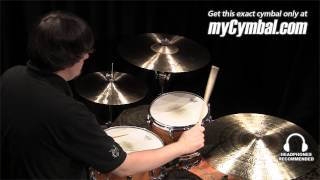 Video thumbnail for Sabian 22" Vault Artisan Light Ride Cymbal (A2210-1051713F) by Memphis Drum Shop