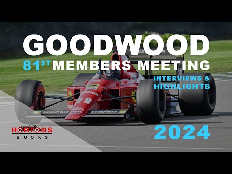 Goodwood 81st Members Meeting 2024 - Hortons Books tour, Gerhard Berger's Ferrari 640 and Interviews