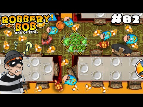 Robbery Bob Use 200 Wind-up Toy - 200 Teleport Mine - Agent Costume Bonus Part 82