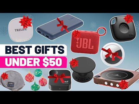 BEST tech gifts under $50: affordable gadgets for all ages