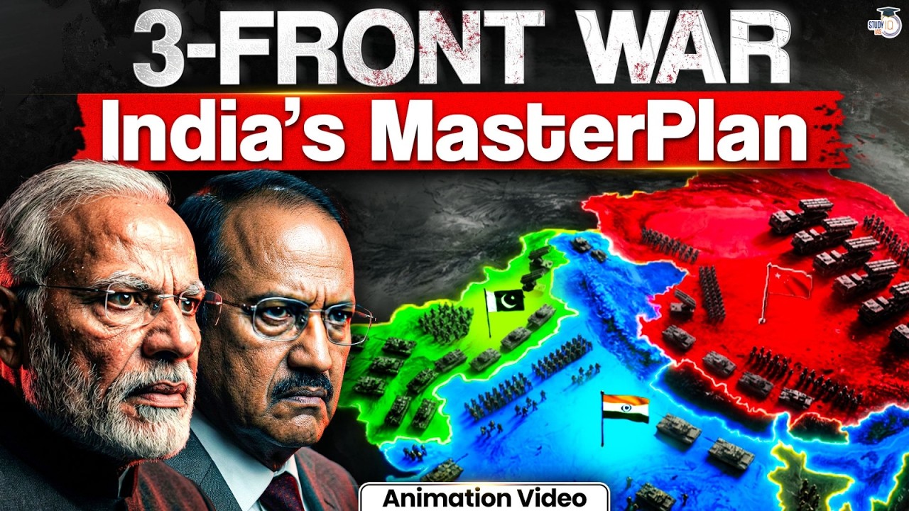 If World War 3 Happens? | How India Will Tackle China & Pakistan Simultaneously? | UPSC GS