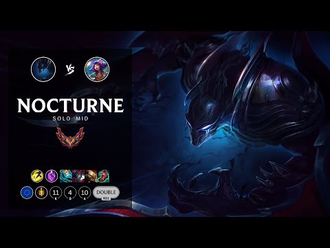 Nocturne Mid vs Neeko - EUW Grandmaster Patch 12.17