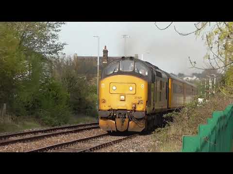37421/37116 1Q83 Blackpool North - Derby RTC Test Train, 23rd April 2021