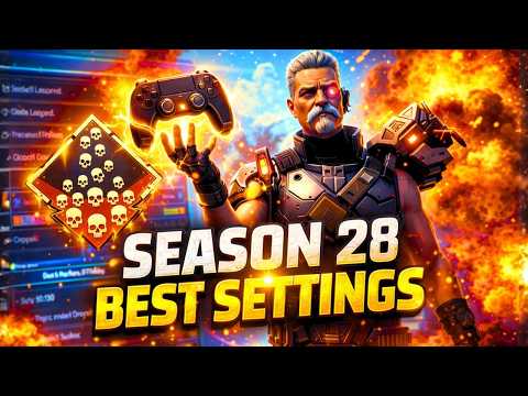 BEST CONTROLLER SETTINGS | SEASON 28 APEX LEGENDS