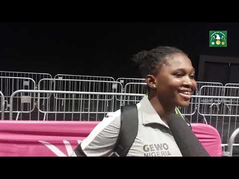 Fatimo Bello at the 2022 Commonwealth Games Birmingham