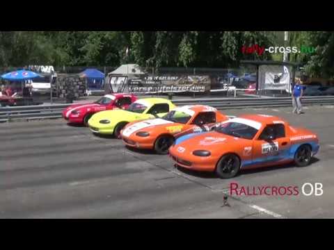 2018.05.20-21.EUROASZFALT Rallycross OB III.futam Máriapócs Mx 5 összefoglaló