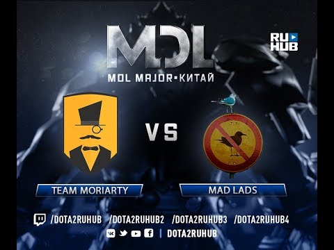 Team Moriarty vs Mad Lads, MDL EU, game 2 [Lum1Sit, Mortalles]
