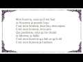 Céline Dion - Mon Homme Lyrics