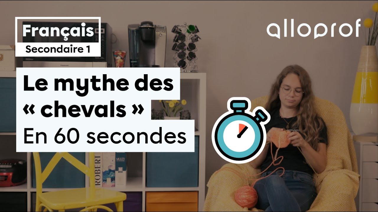 Le mythe des chevals en 60 secondes