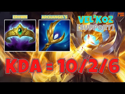 This is how you carry your team as SUPPORT | Vel'Koz | KDA = 10/2/6 | DUO RANKED w/ Iverndimensional