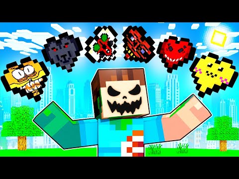 UNBELIEVABLE: MINECRAFT with CUSTOM HEARTS & SCP