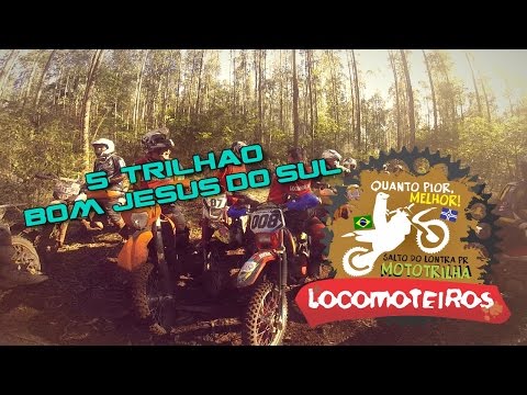 5º Trilhão de Bom Jesus do Sul - CRF 150 Locomoteiros  Trilha/Enduro
