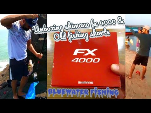 Unboxing Shimano FX4000 Fishing Spinning Reel & Old fishing shots (Handline Fishing & Bait Fishing)