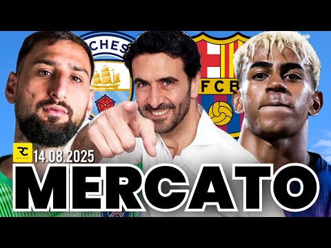 🚨 NEWS MERCATO FOOTBALL : YAMAL orphelin, RASHFORD tacle ManUtd, DONNARUMMA Chiffres City...