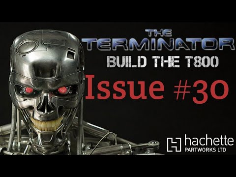 Build the Terminator Issue 30 - continuing the left shoulder