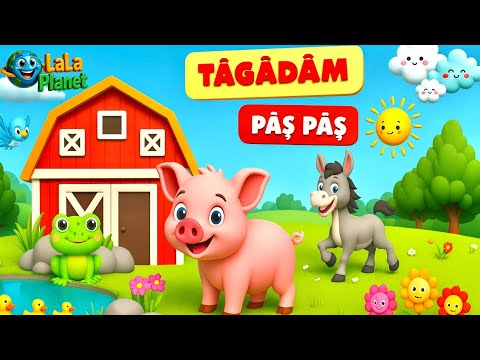 LaLaPlanet - Tâgâdâm pâș - pâș 🐷🐽 | Pe drum mergea un purceluș 🚜🌾👨‍🌾