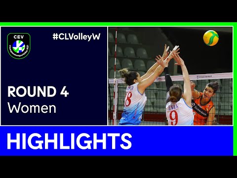 Eczacibasi VitrA ISTANBUL vs. Dinamo MOSCOW Highlights - #CLVolleyW