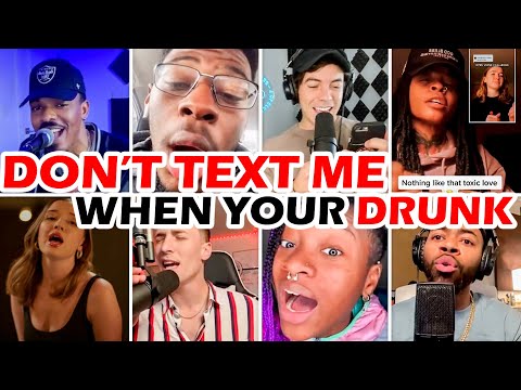 BEST Don't Text Me When Your Drunk Tiktok Mashup | Unzipped Compilation