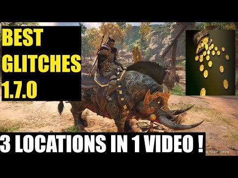 Assassins Creed Valhalla - Unlimited MONEY GLITCHES + XP + MATERIALS - 3 LOCATIONS IN 1 VIDEO! 1.7.0