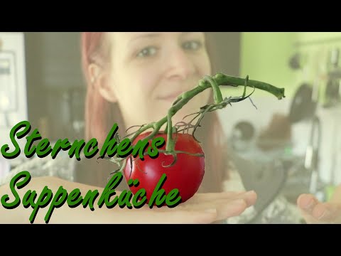Sternchens Suppenküche | Cremige Tomaten-Knoblauch-Suppe (vegan) |  STERNCHENKÜCHE #06