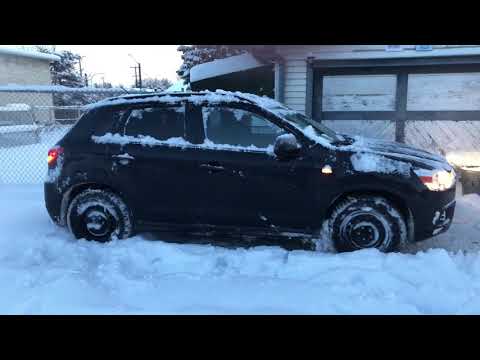 Mitsubishi rvr 4x4 in snow ❄️ 🇨🇦