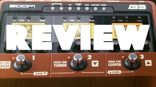 Video thumbnail for ZOOM B3 Bass Effects unit REVIEW by BassBassBass
