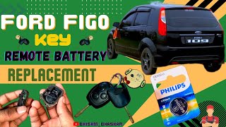 How To Change your Ford Figo’s Key Remote Battery  like a Pro!  #fordfigo