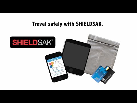 Bezpečnostní stíněné pouzdro ShieldSak proti krádeži důležitých informací