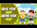 Raise Your Hands | Popular English Nursery Rhyme & Song For Kids