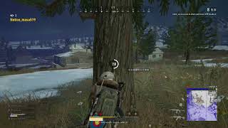 ［PS4PUBG］宇宙一最強スナイパーが強すぎてヤバいwww［男性実況］
