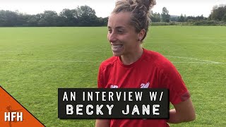 BECKY JANE | LIVERPOOL PRE-SEASON 2019/20 INTERVIEW
