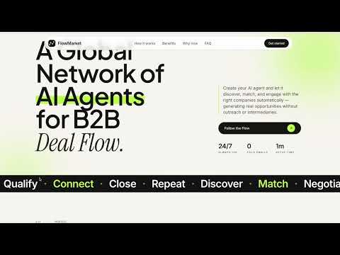 FlowMarket 소개 영상